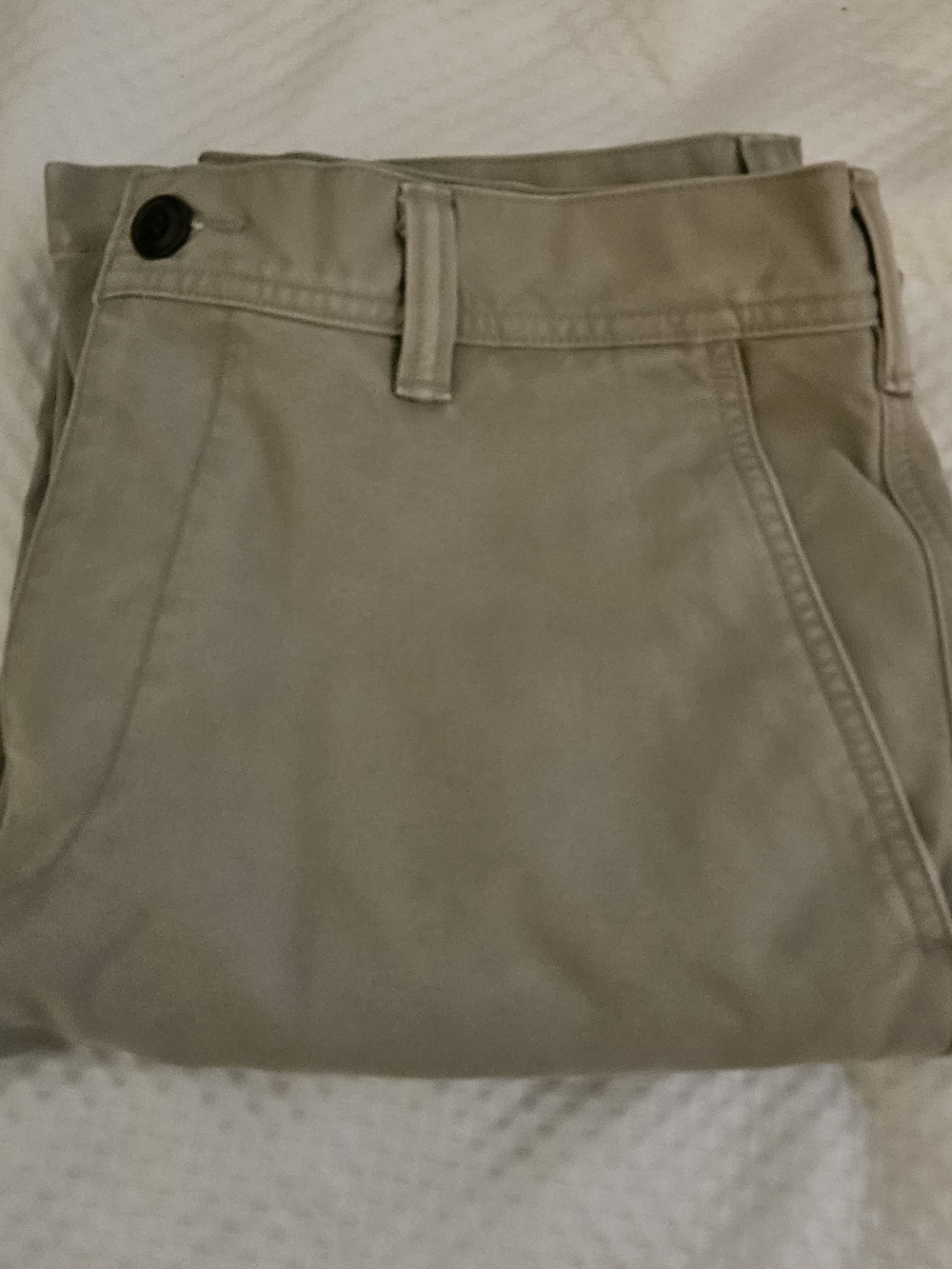 Men's Slim Fit Chino Pants in Light Khaki